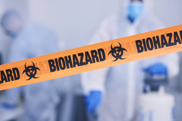 Professional Biohazard technician working in Little Falls, NY